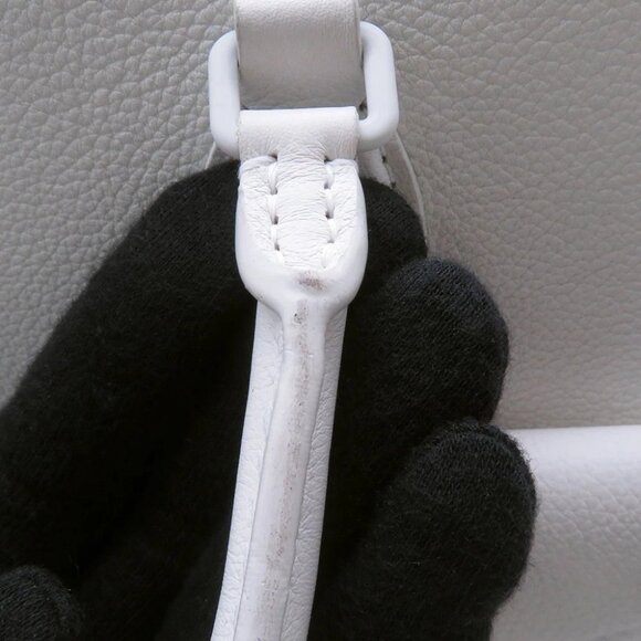 LOUIS VUITTON Rock Me Tote Size PM Grained Calf Leather Blanc M55817 - Picture 10 of 16